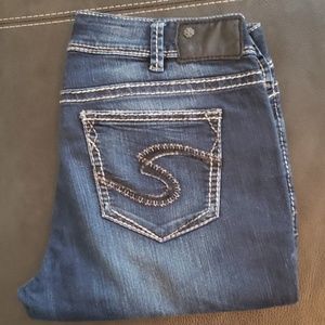 Silver jeans